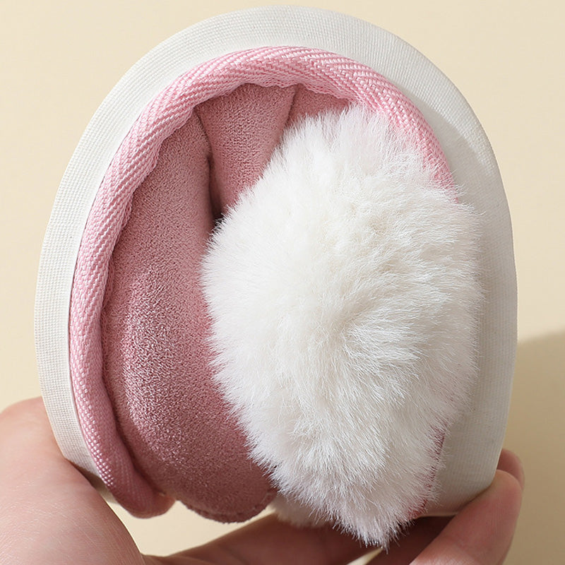 Pink slipper showing the soft faux fur lining