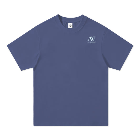 Auldweave Men's Midnight Blue Classic Crew Neck Tee