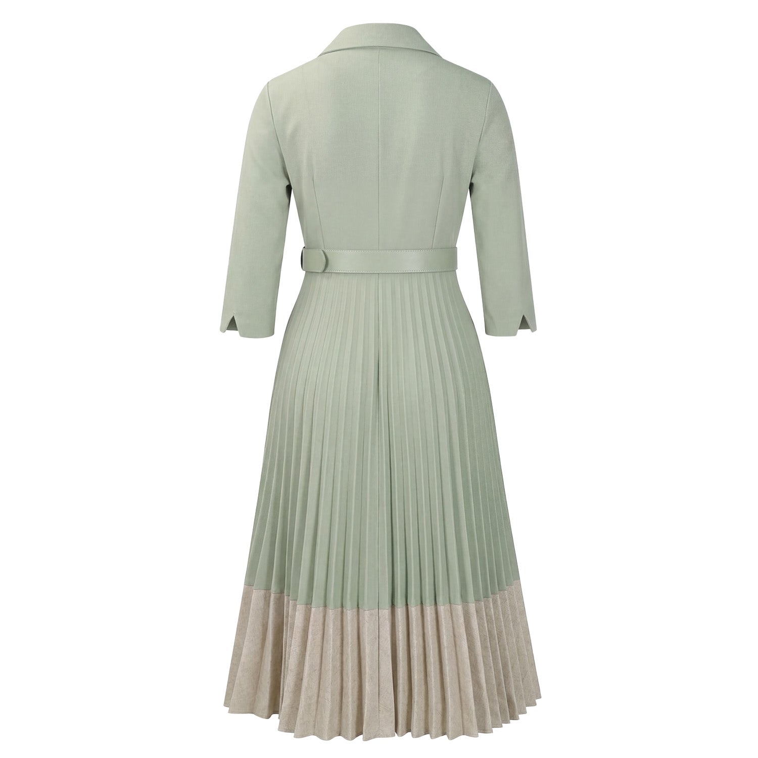 two tone green dress Two Tone Natalia Maxi Dress in Green