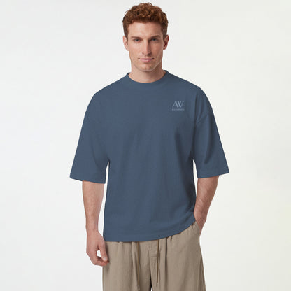 Men's Midnight Blue Classic Crew Neck Tee
