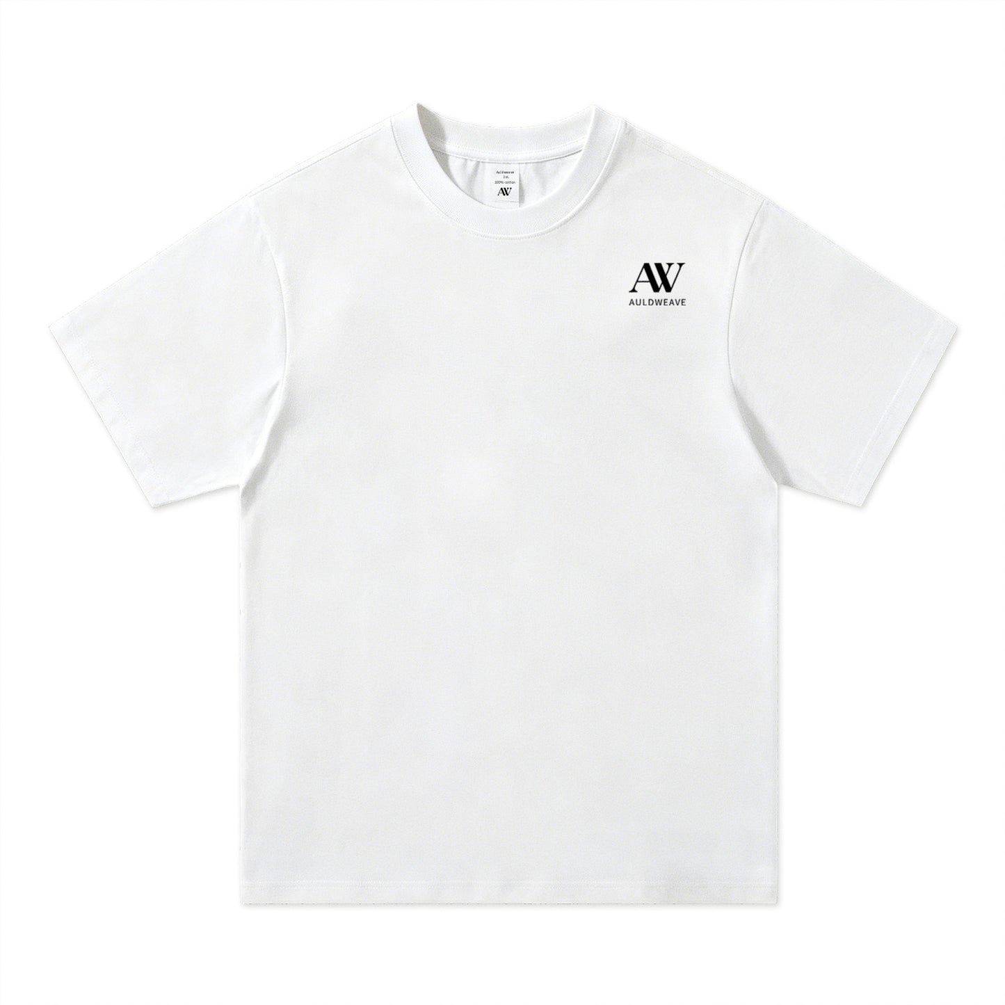 Men's White Classic Crew Neck Tee