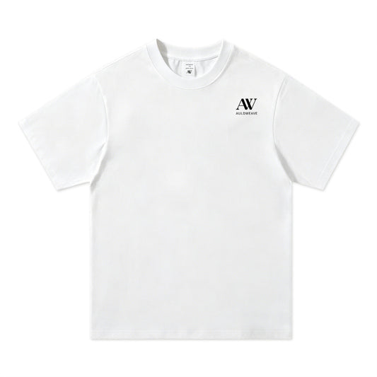 Men's White Classic Crew Neck Tee