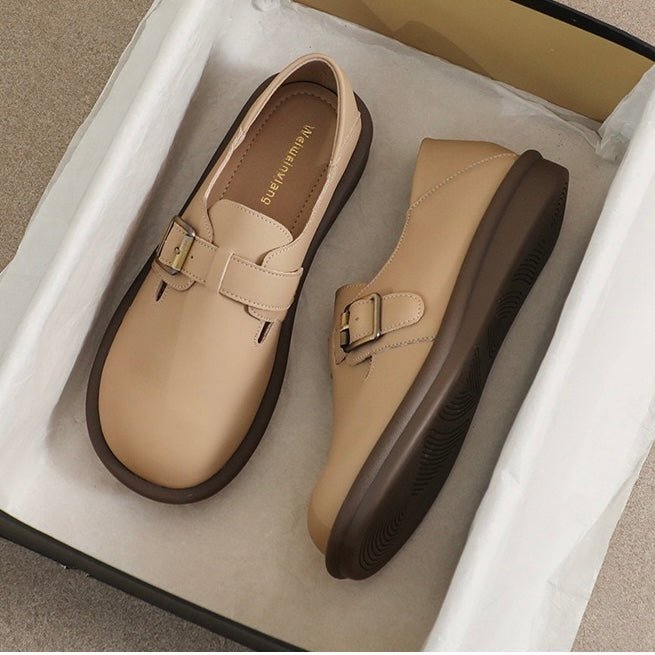 Women's Orthopedic Loafers | Chic Mary Jane with a Soft Round Toe