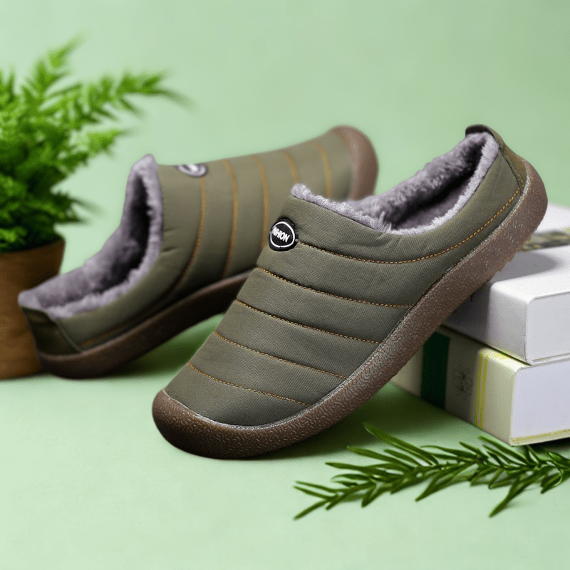 Auldweave unisex winter clogs – waterproof fleece lined wide fit comfort – product image 3