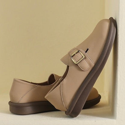 Women's Orthopedic Loafers | Chic Mary Jane with a Soft Round Toe