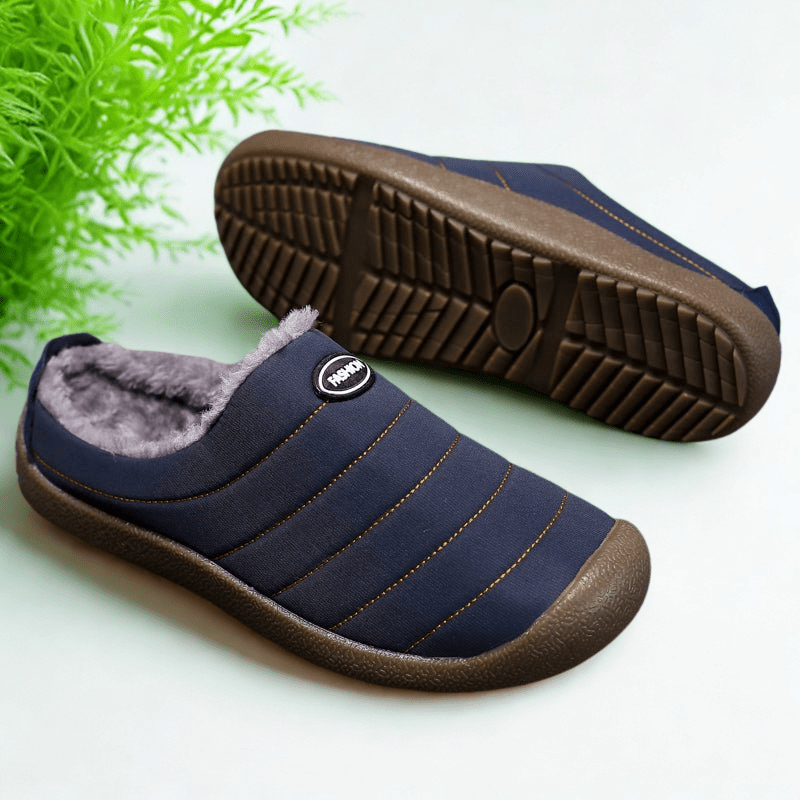 Auldweave unisex winter clogs – waterproof fleece lined wide fit comfort – product image 4