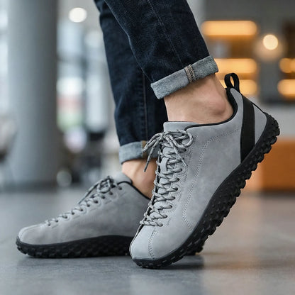 Unisex barefoot trainers shown on foot
