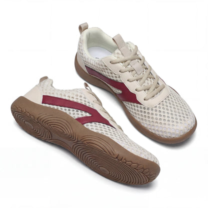 Men's wide fit walking trainers product view