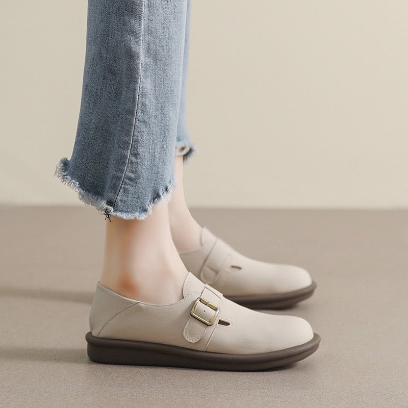Women's Orthopedic Loafers | Chic Mary Jane with a Soft Round Toe