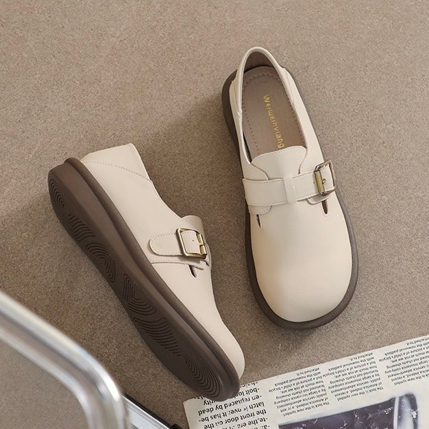 Women's Orthopedic Loafers | Chic Mary Jane with a Soft Round Toe