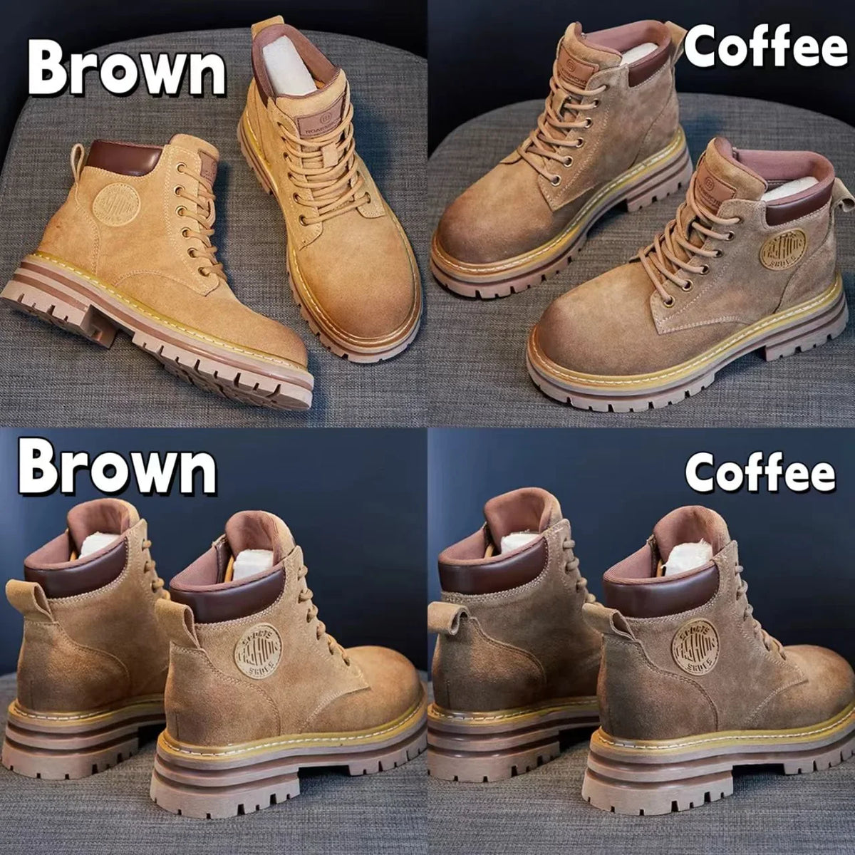 Unisex waterproof walking boots product view