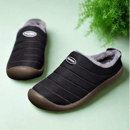 Auldweave unisex winter clogs – waterproof fleece lined wide fit comfort – product image 2