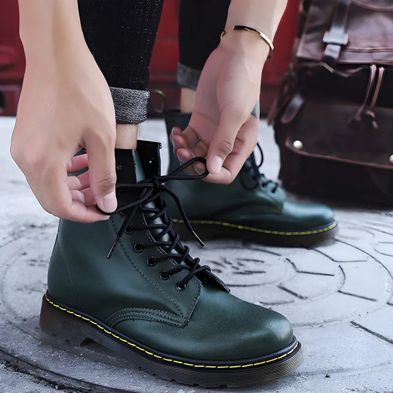 Unisex waterproof combat boots product view