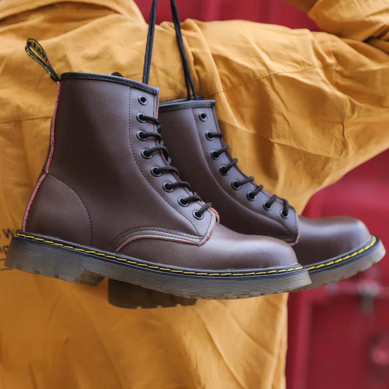 Unisex waterproof combat boots product view