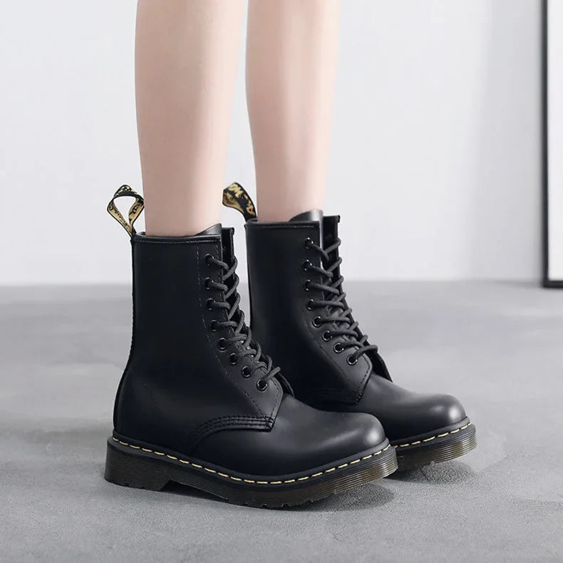 Unisex waterproof combat boots product view