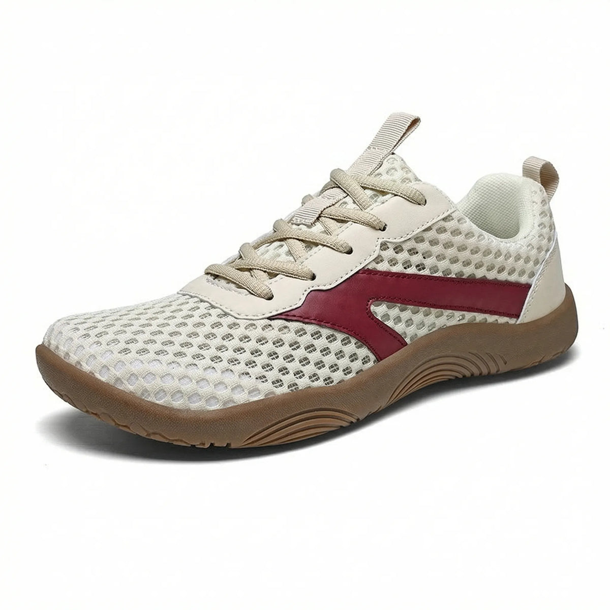 Men's wide fit walking trainers product view