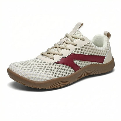 Men's wide fit walking trainers product view