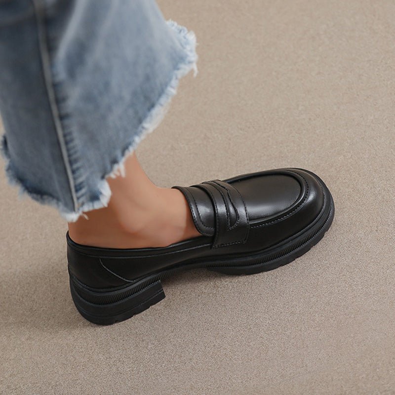 Auldweave women’s wide fit chunky loafers – supportive slip-on comfort shoes – product image 10