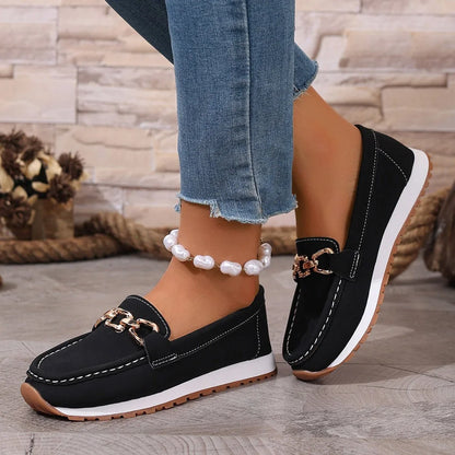 Women's arch support loafers product view