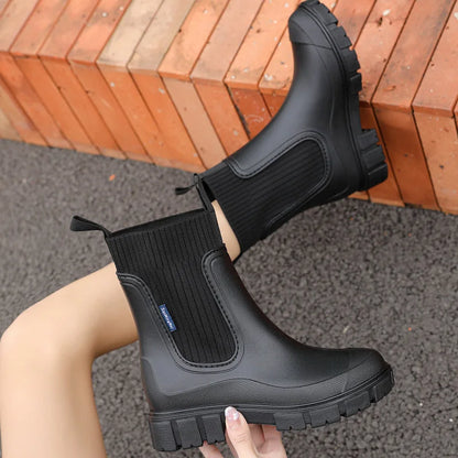 Women's waterproof Chelsea boots product view