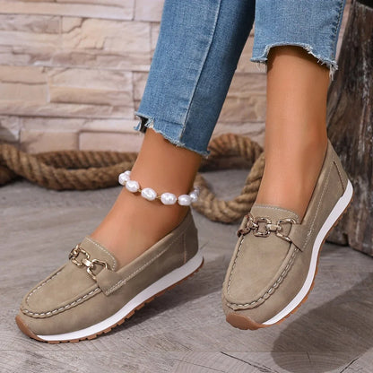 Women's arch support loafers product view