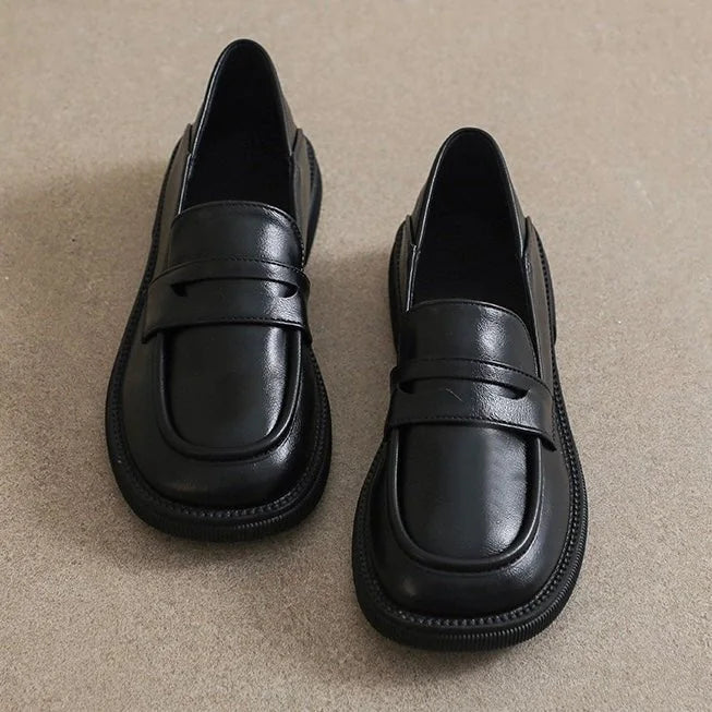 Women's chunky loafers, product view