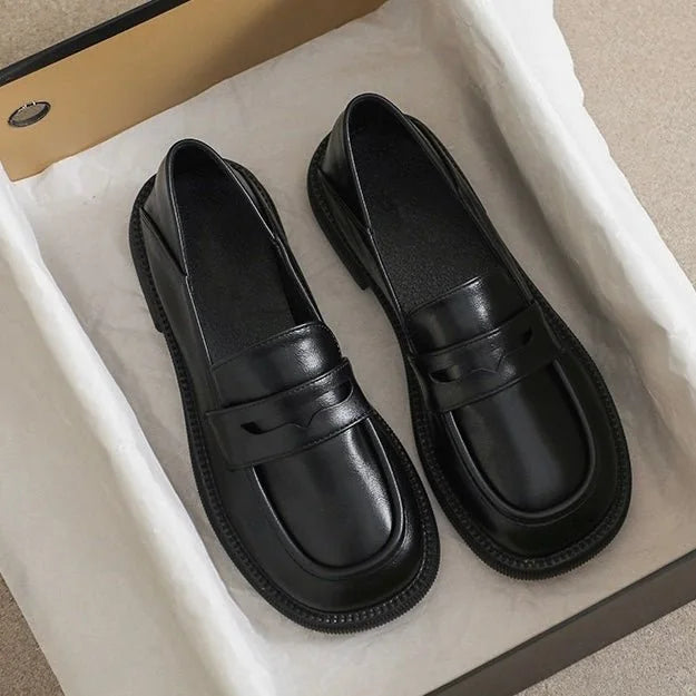 Women's chunky loafers, product view